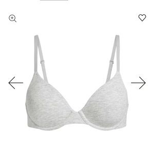 NWT SKIMS 34DD Cotton Jersey Bra